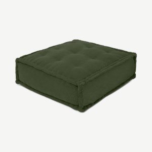 Sully Floor Cushion, Sage Corduroy Velvet