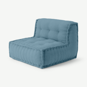 Sully Modular Floor Cushion, Citadel Blue