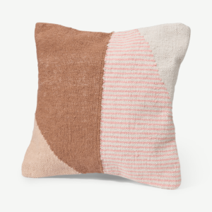 Firth Indoor & Outdoor Cushion, 50 x 50 cm, Pink & Terracotta