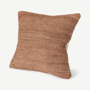 Lambari Jute Cushion, 45 x 45 cm, Terracotta